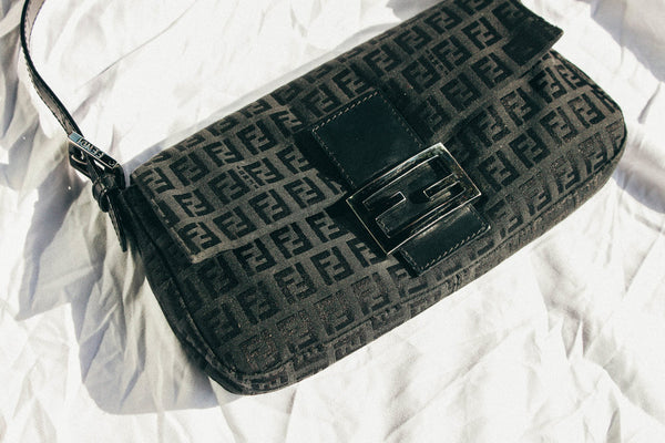 Fendi Zucca Baguette Bag